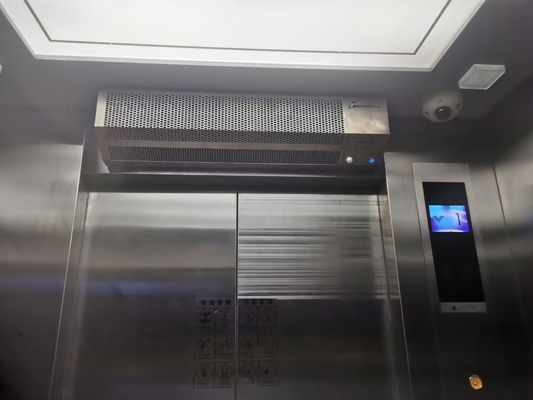 몸 감응작용 자동 온/오프, 32 인치를 가진 스테인리스 엘리베이터 환기 에어 커튼