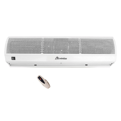 90-200cm 컴팩트 공기 커튼 11m/s 원격 제어 속도