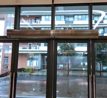 SS304 크로스 플로우 에어 커튼 900mm 1600m3/h 상업용 문