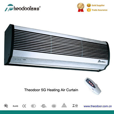 2025Theodoor 5G 실버 시리즈 도어 에어 스크린 PTC 난방 요소와 함께 뜨거운 공기 커튼