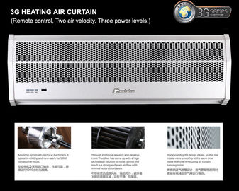 2025PTC 전기 히터와 함께 공장 컴팩트 오버헤드 도어 공기 커튼